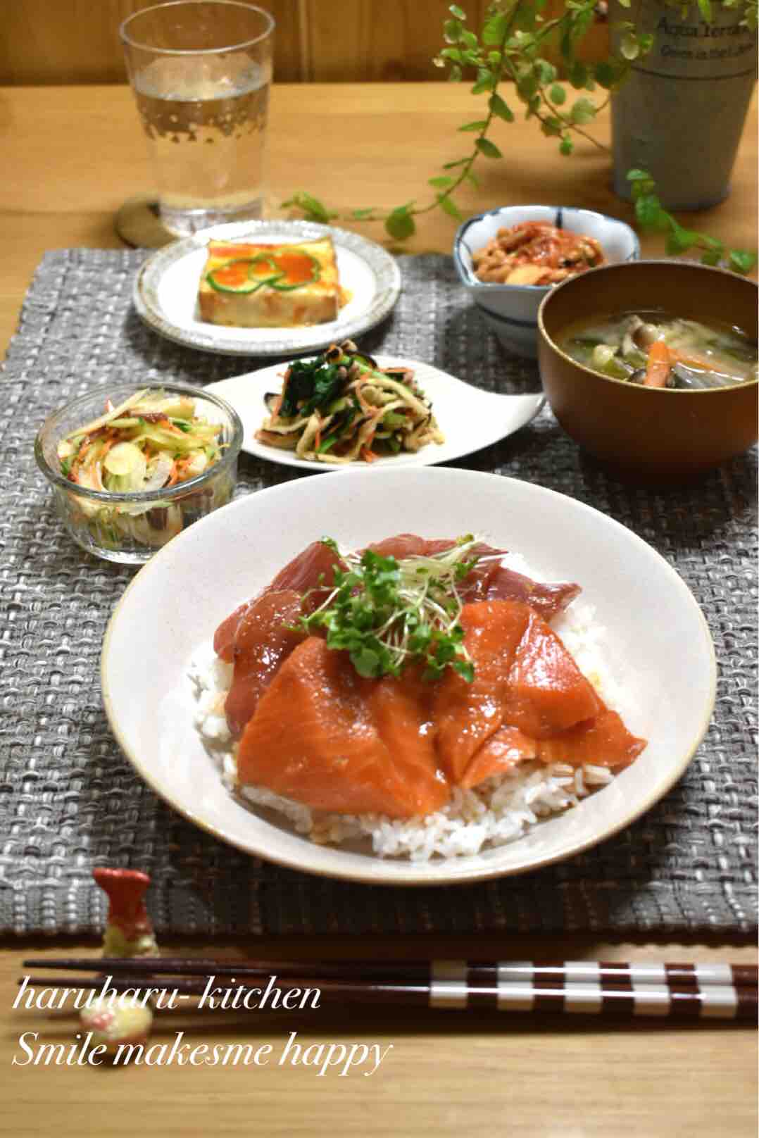 マグロ漬け丼 簡単 マグロ漬け丼 簡単