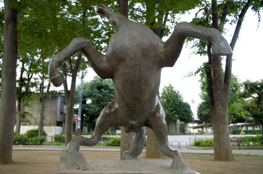 早宮公園の馬1