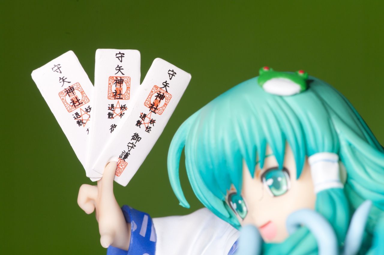 フィギュアレビュー】 “山の新人神様” 東風谷 早苗 〔キューズQ