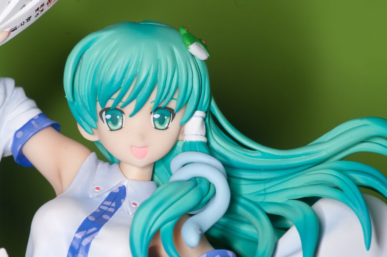 フィギュアレビュー】 “山の新人神様” 東風谷 早苗 〔キューズQ