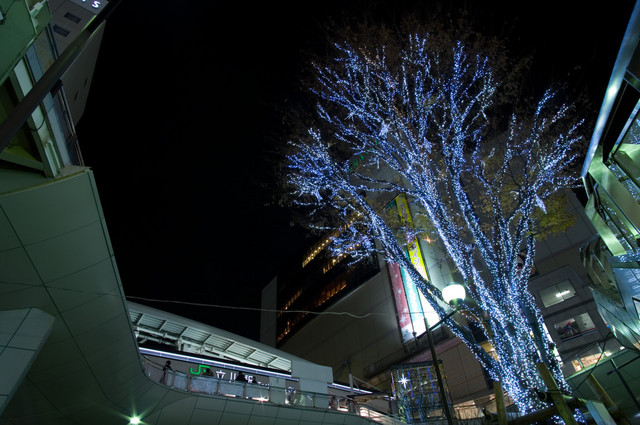 立川駅南口イルミ02