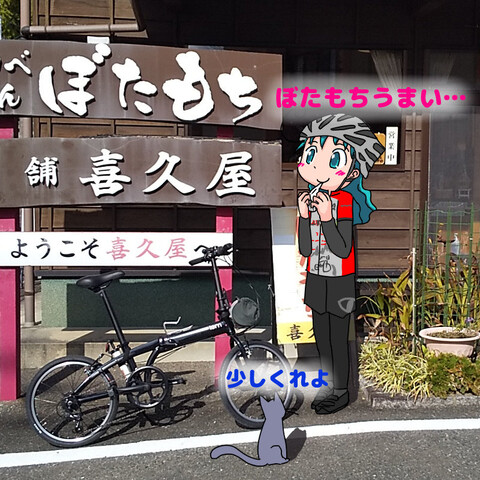 Tern Link A7]タイヤ、BB、ブレーキシュー交換、山田ひまわり園 : ねる