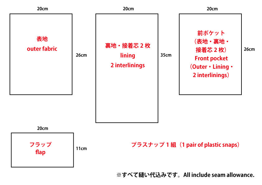 仕切りポーチの作り方 ファスナーなし ツインポーチ ハンドメイドどっとこむ 無料ﾚｼﾋﾟ紹介 ｵﾘｼﾞﾅﾙﾊﾝﾄﾞﾒｲﾄﾞ雑貨制作 販売