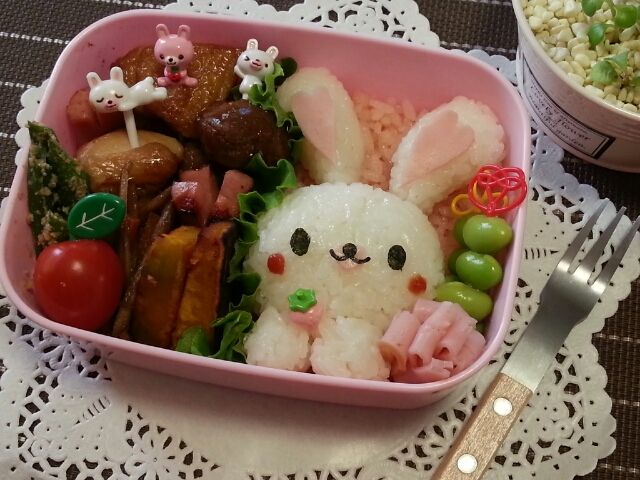 うさぎのモフィ弁当 Kinomi日記 うさぎのモフィ弁当 Kinomi日記