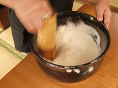 ぶくぶく茶実演