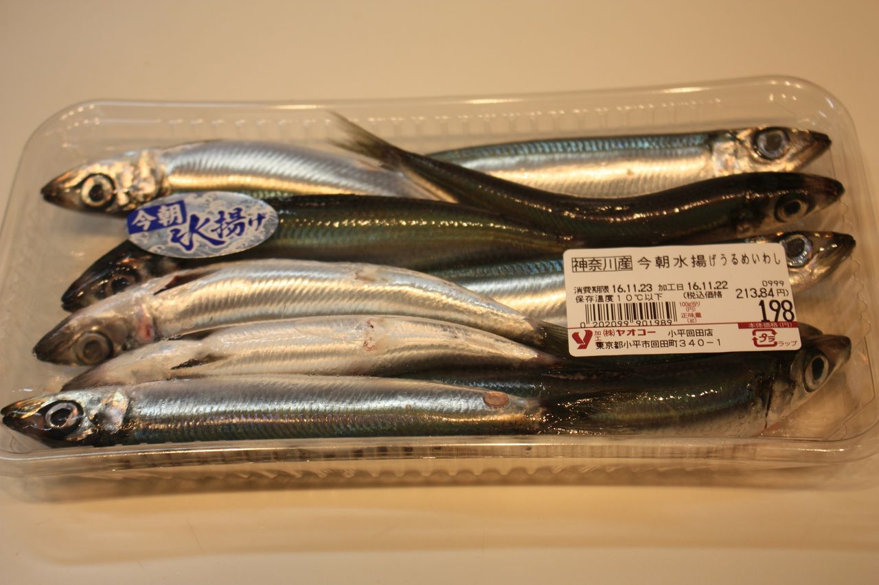 旬の魚 生 うるめいわしを美味しく頂く スーパーでも売っているだねー Harumao Papaのblog
