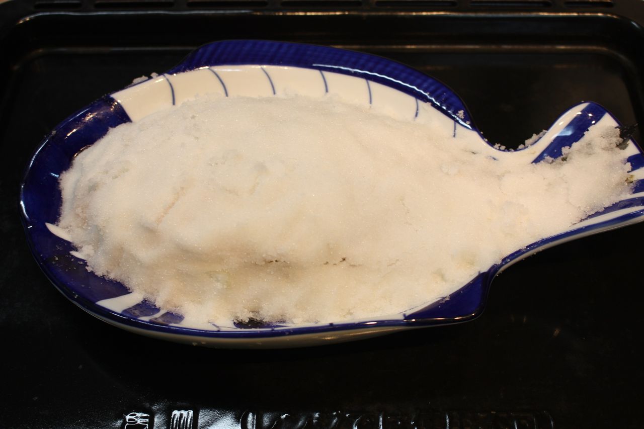 釣魚料理 ヘダイの塩釜 Harumao Papaのblog
