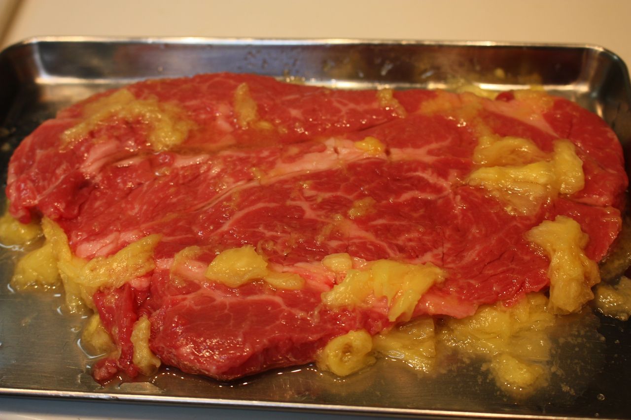 スーパーの輸入牛肉を美味しく食べるコツはパイナップル Harumao Papaのblog