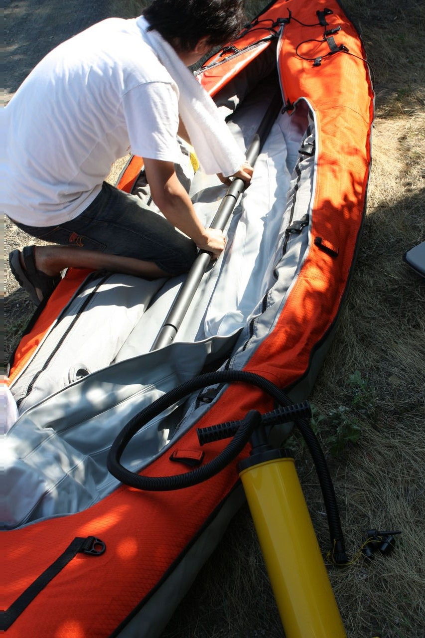 カヤックの組み立て : harumao_papaのblog