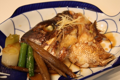 鯛の兜煮 : harumao_papaのblog