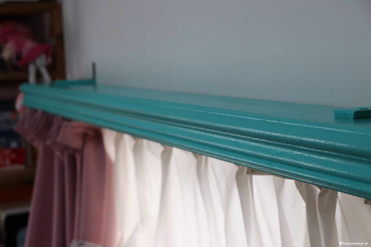 巾木を使ったカーテンボックスを作る Harumao Papaのblog