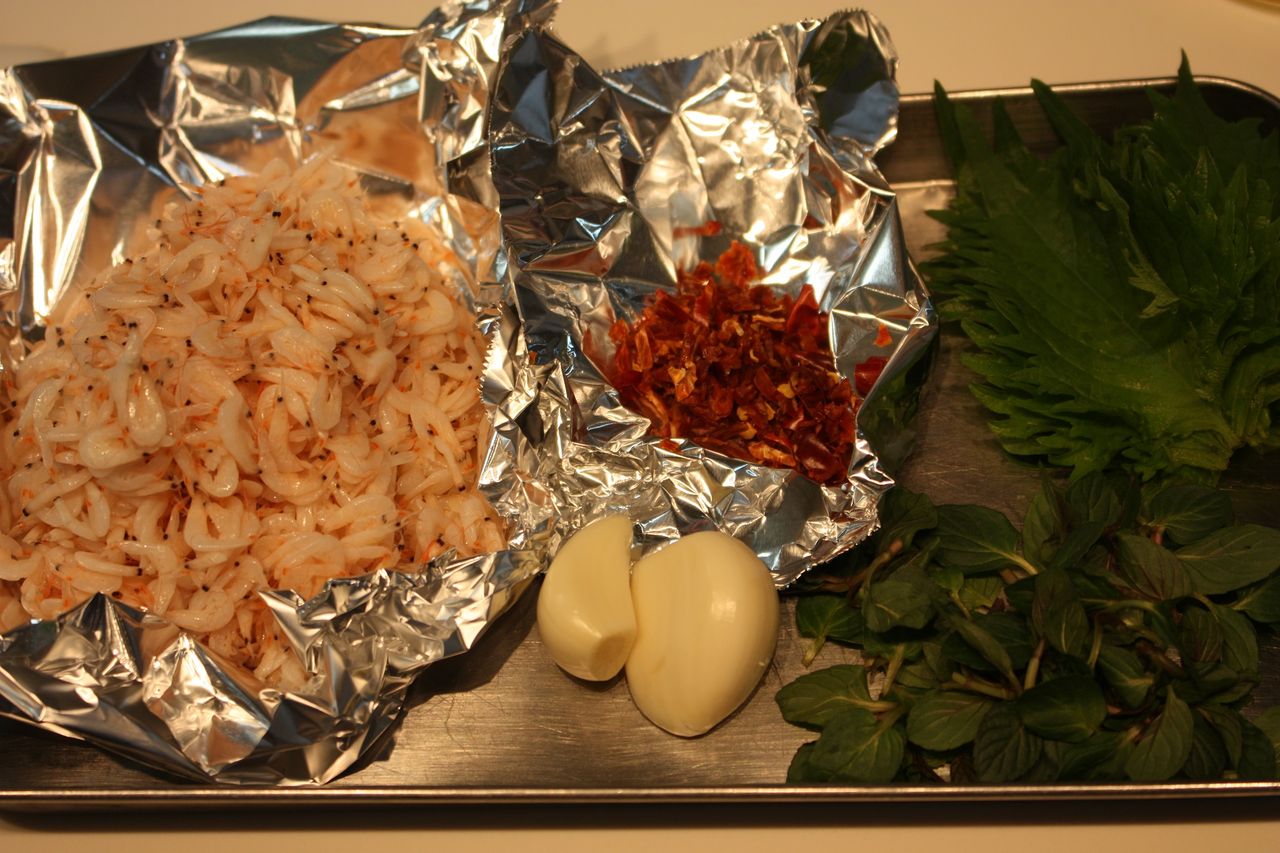 釜揚げ小エビ オキアミ のパスタ Harumao Papaのblog