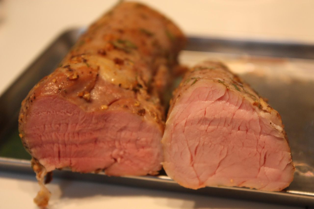 コンフィ3 豚ヒレ肉を低温調理とスモークで美味しく頂く ヒレハム Harumao Papaのblog コンフィ3 豚ヒレ肉を低温調理とスモークで美味しく頂く ヒレハム Harumao Papaのblog