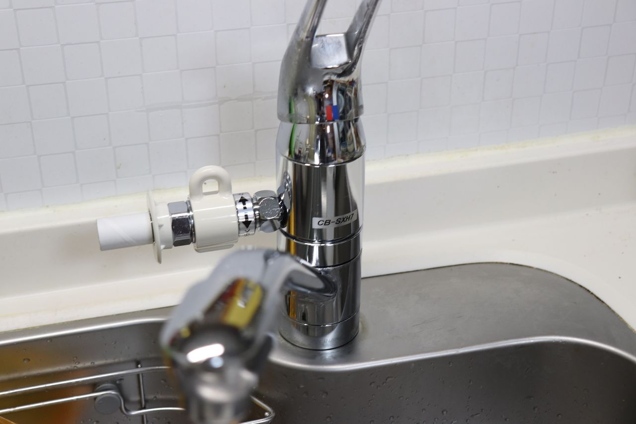LIXIL SF-HB420SYXBV水栓金具混合水栓分岐水栓寒冷地仕様食洗機