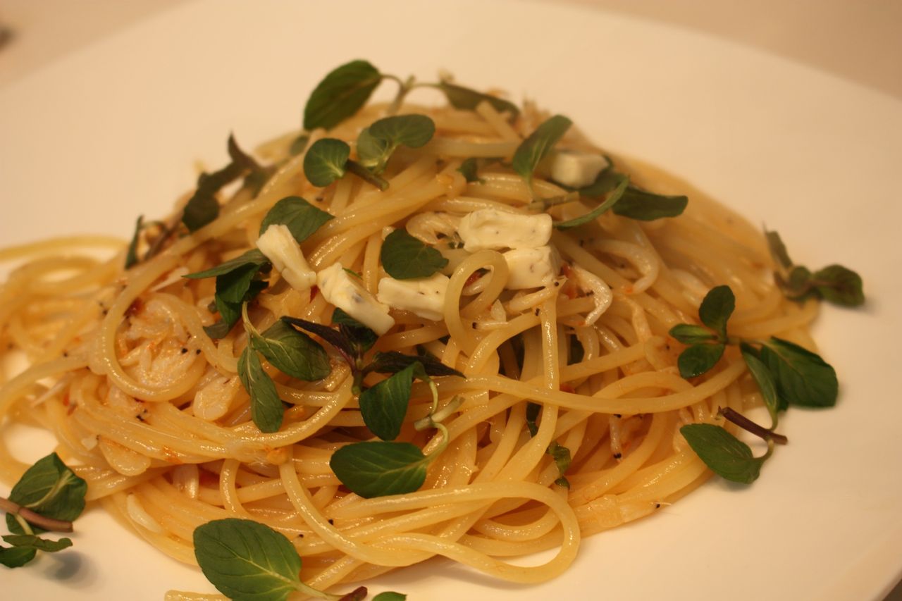 釜揚げ小エビ オキアミ のパスタ Harumao Papaのblog