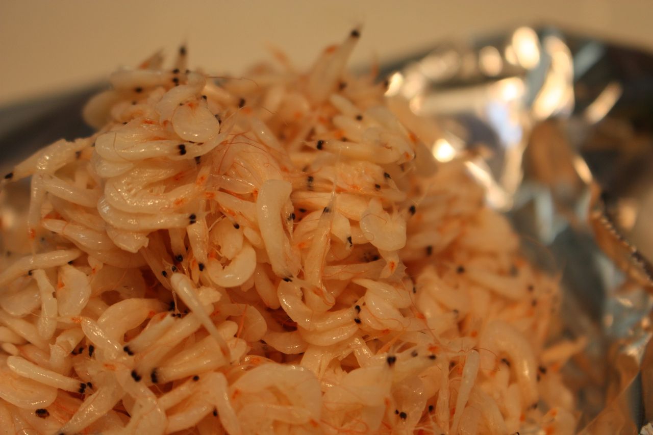 釜揚げ小エビ オキアミ のパスタ Harumao Papaのblog