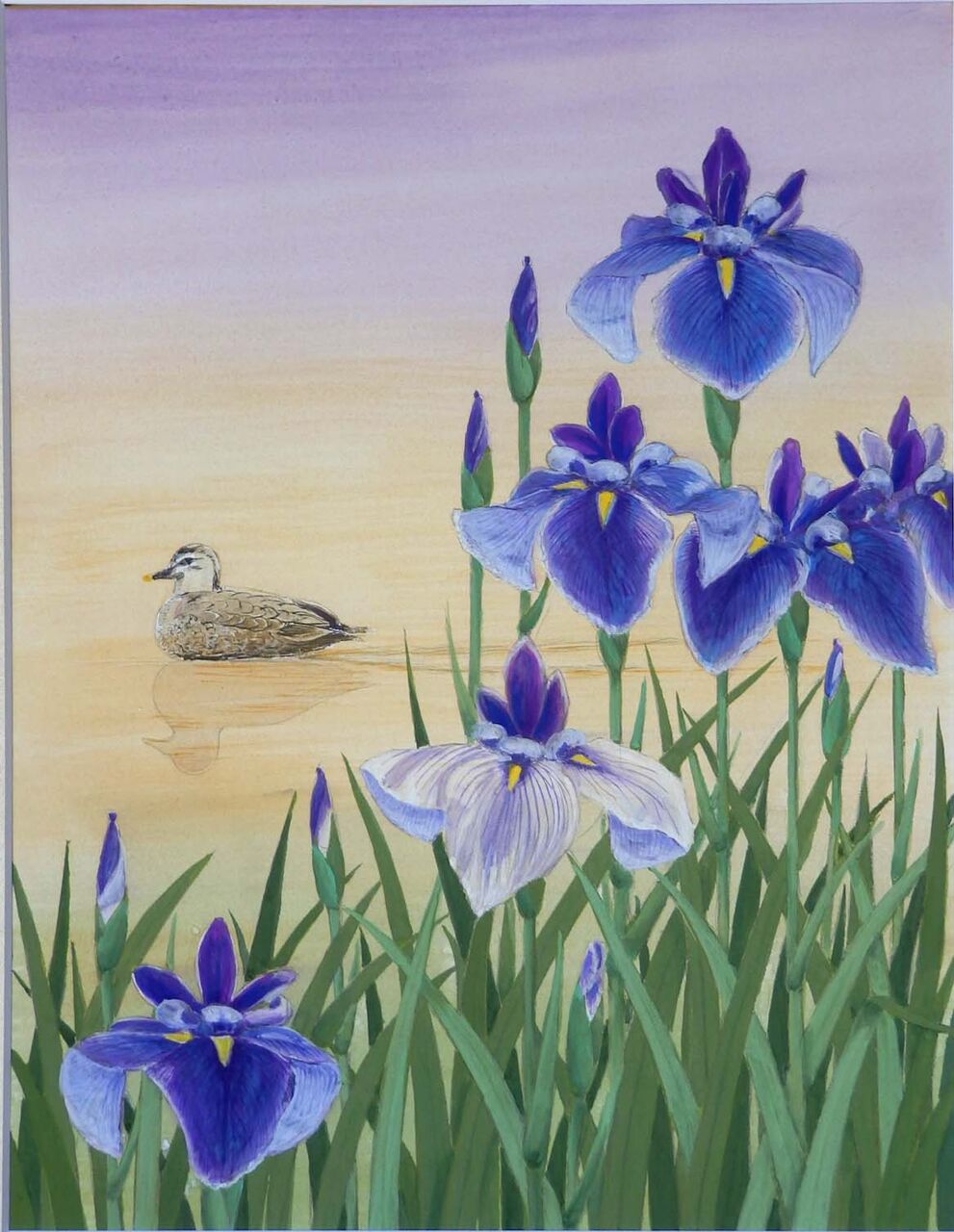 2021.2日本画の手習い-2- : 酒井春迷の「迷画人」ブログ