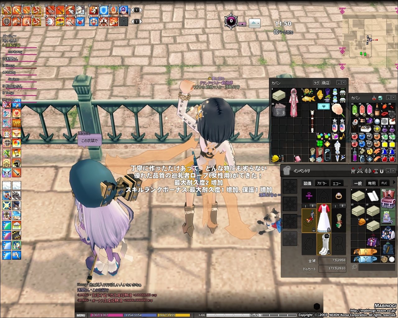 今日の裁縫 ライミラク聖歌隊の帽子 巡礼者のローブ 彩姉のティルコ観察日記