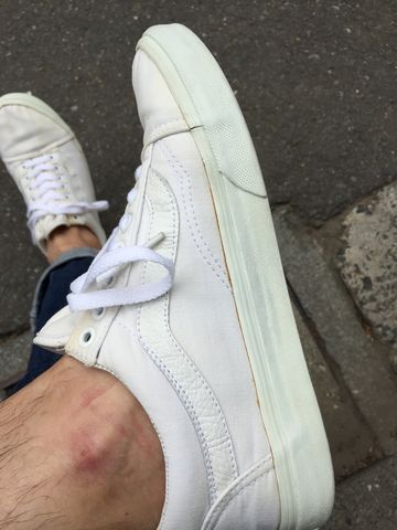 vans 白スニーカー お出かけ : harunochichiのblog