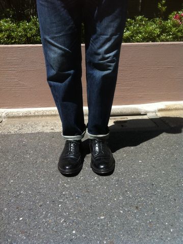 リーバイス501 ケンムールウィングチップ黒 Harunochichiのblog リーバイス501 ケンムールウィングチップ黒 Harunochichiのblog