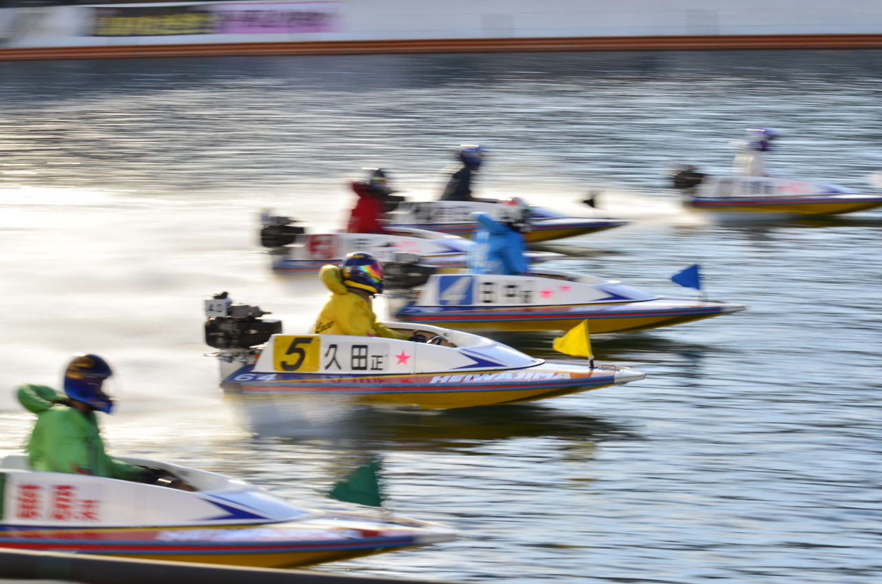247 競艇場で流し撮りの練習☆ : 神奈川横浜☆春ノ木レーシング公式ブログ