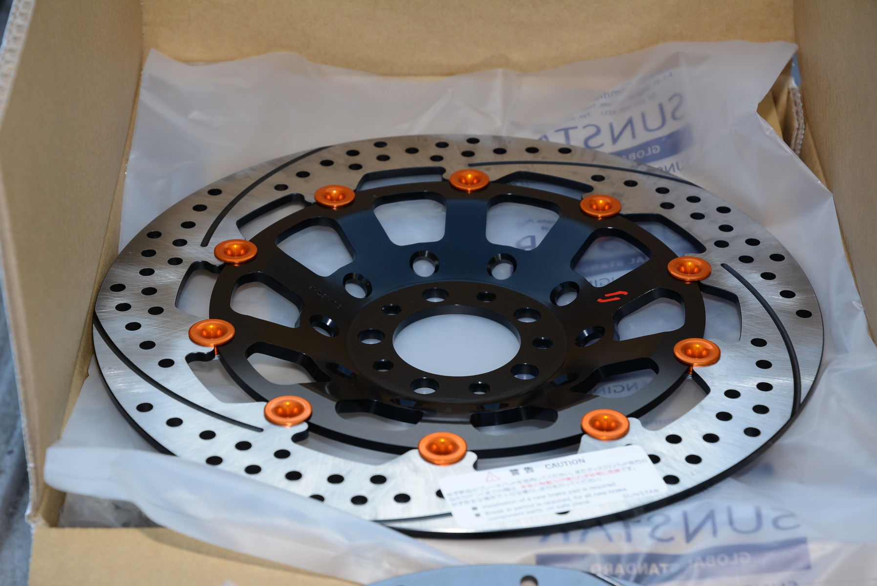 CB750F用前後ブレーキディスク