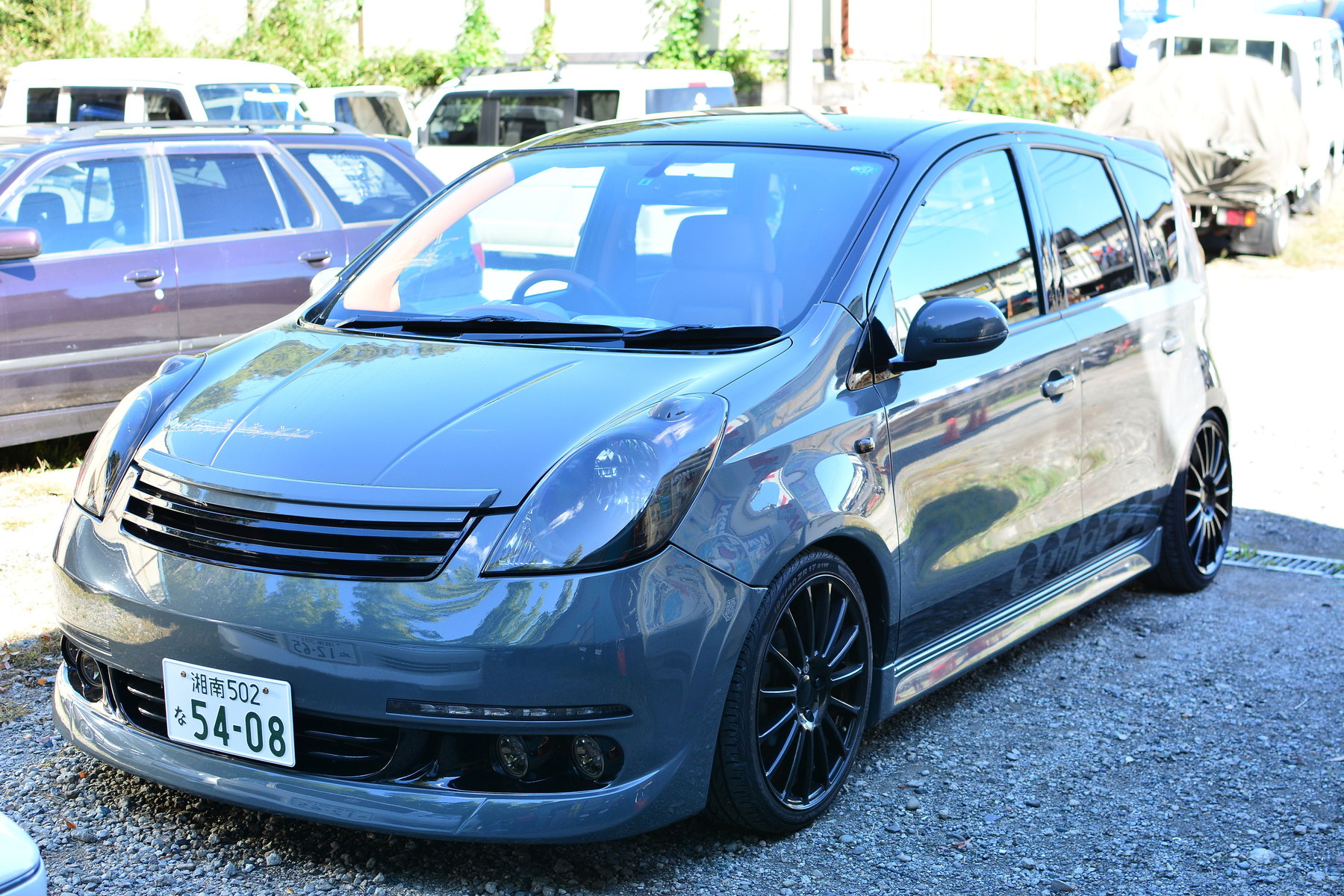 433 爆改noteの車高調整とrecs施工 改造車のrecsも大歓迎 神奈川横浜 春ノ木レーシング公式ブログ 433 爆改noteの車高調整とrecs施工 改造車のrecsも大歓迎 神奈川横浜 春ノ木レーシング公式ブログ