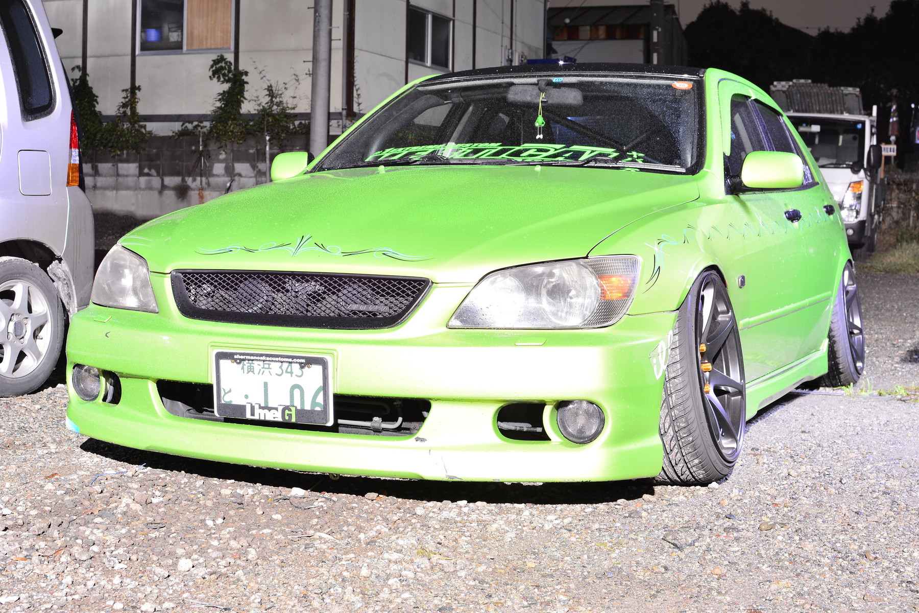 436 アルテッツァのオイル交換 スロットルバルブ洗浄 木崎湖 神奈川横浜 春ノ木レーシング公式ブログ