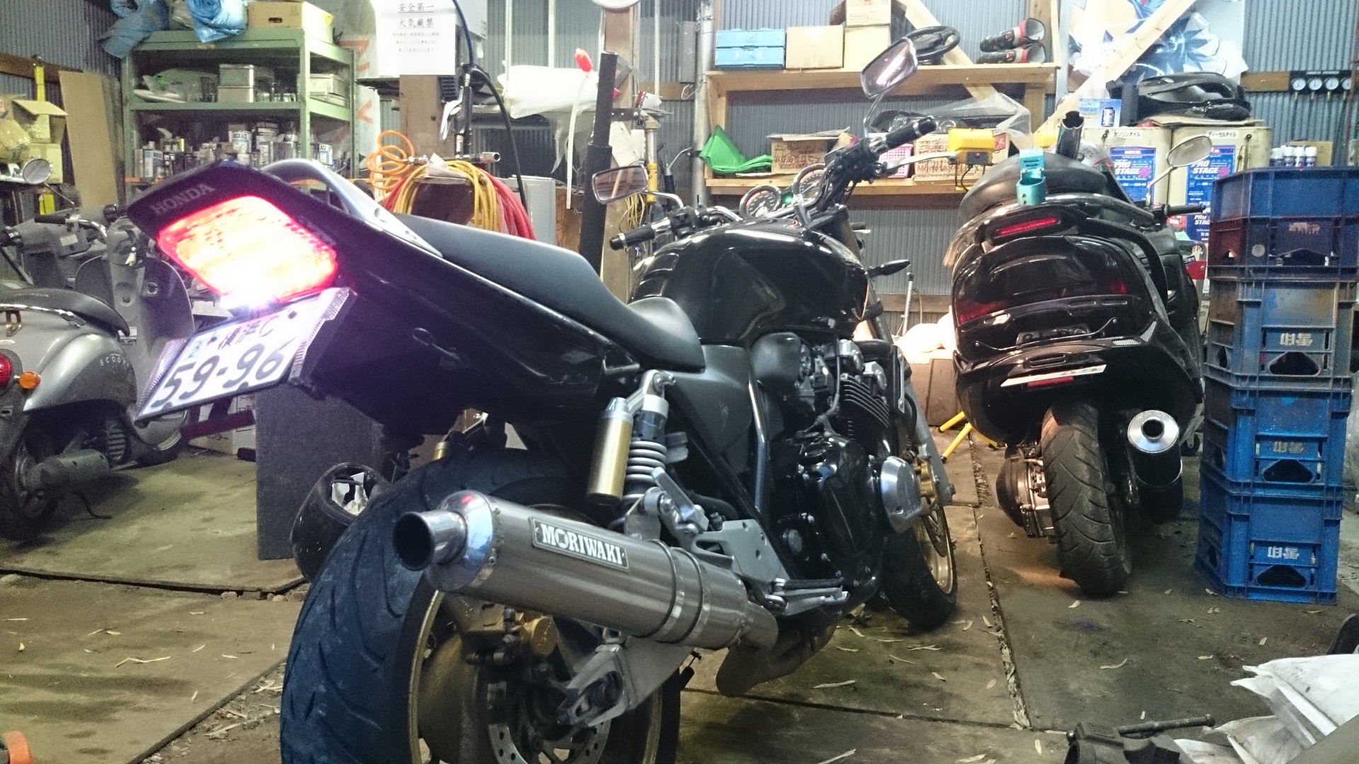 3 ホンダcb400sfの車検 整備 マメな整備でバイク長持ち 神奈川横浜 春ノ木レーシング公式ブログ