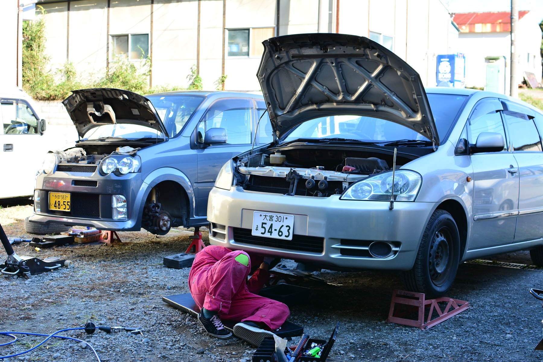 441 イプサム2azエンジン ニッサンnoteにzero Moveの整備 神奈川横浜 春ノ木レーシング公式ブログ