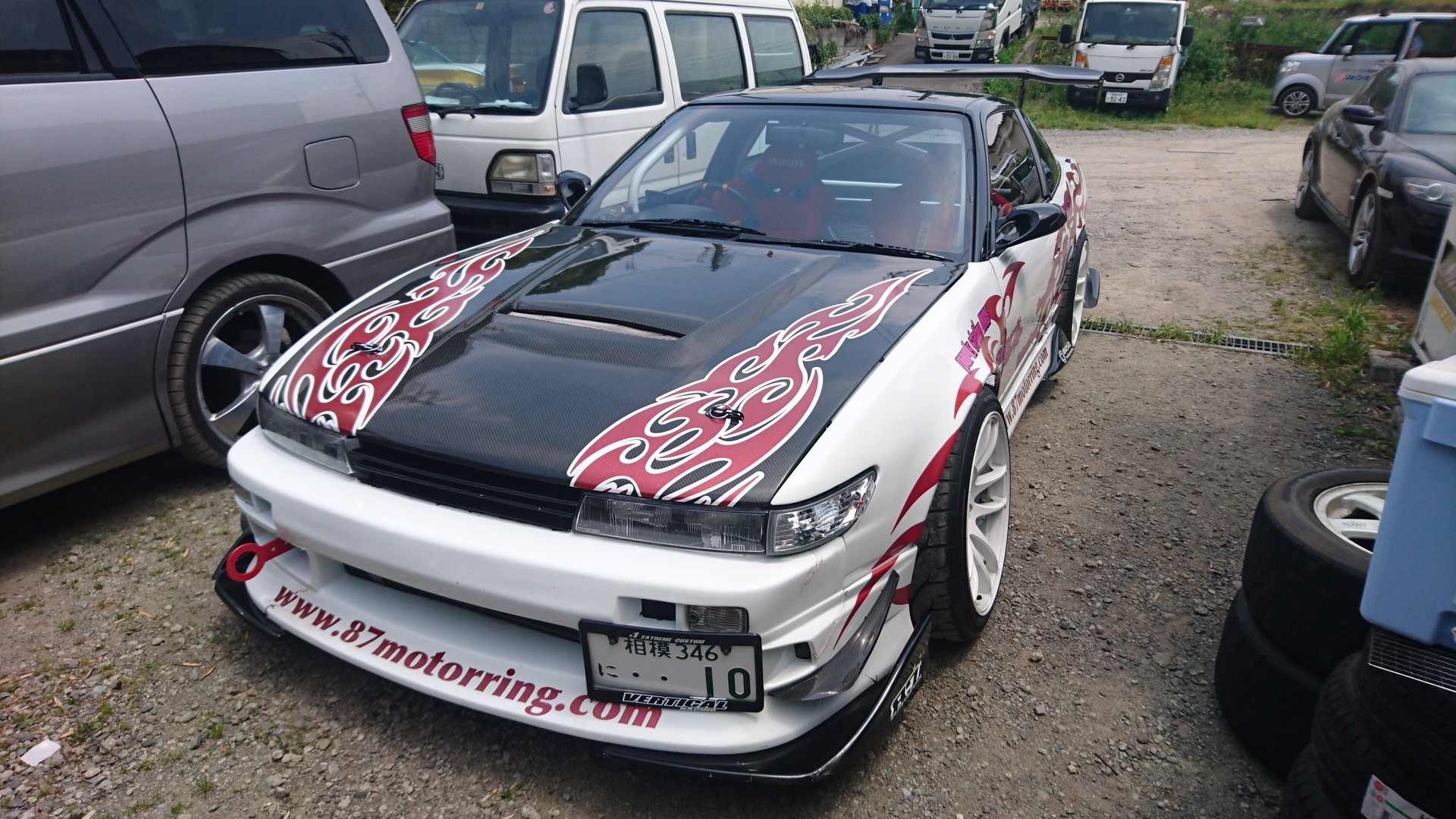 617 Zrx10daegエアブラシロゴペイント 特選中古車シルエイティ入りました 神奈川横浜 春ノ木レーシング公式ブログ