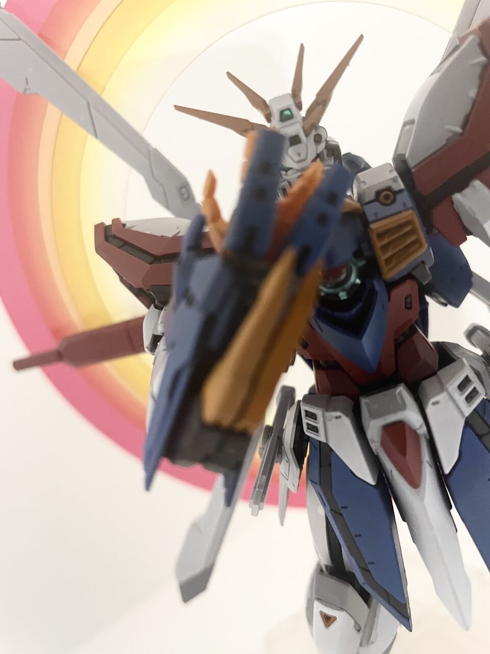 RGゴッドガンダム塗装済み 未組み立てRGゴッドガンダム F1