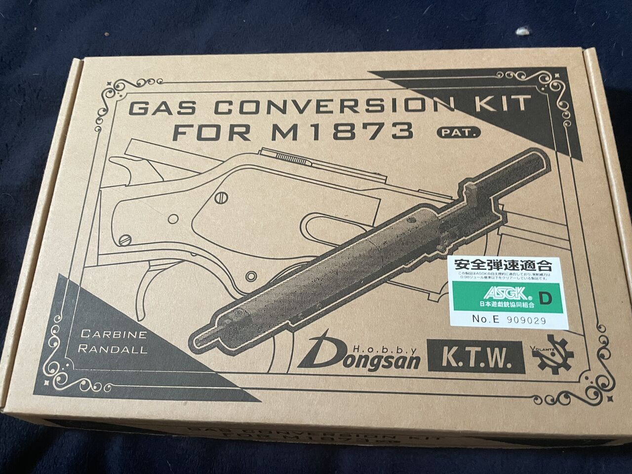 レビュー】KTW ウィンチェスター M1873ガス化キット【＋調整