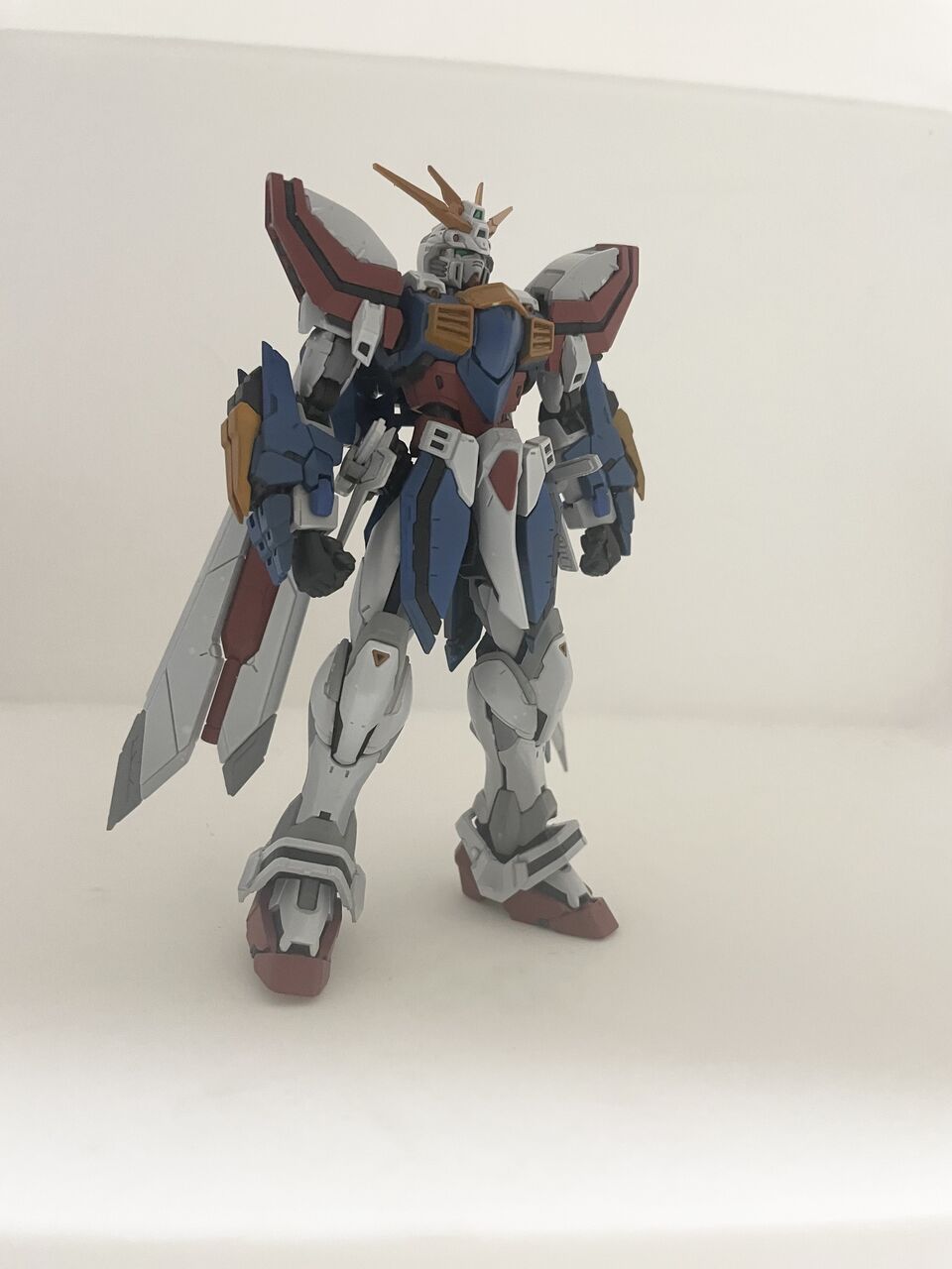 RGゴッドガンダム塗装済み 未組み立てRGゴッドガンダム　F1ランナー3番不足 RG 1/144 ゴッドガンダム レビュー | アナハイム工房 TAKAブログ