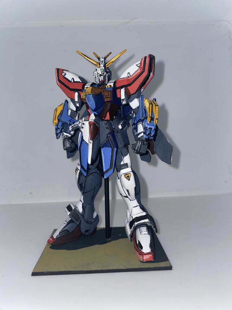 お手軽【旧キット改造】 機動武闘伝 Gガンダム ゴッドガンダム