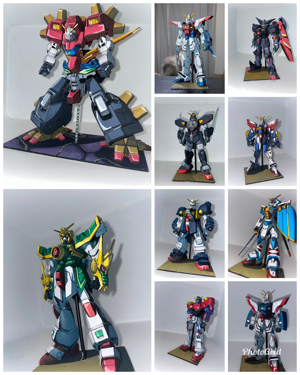 Gガンダム　旧キット 機動武闘伝Gガンダムシリーズ 旧キット素組レビュー一覧