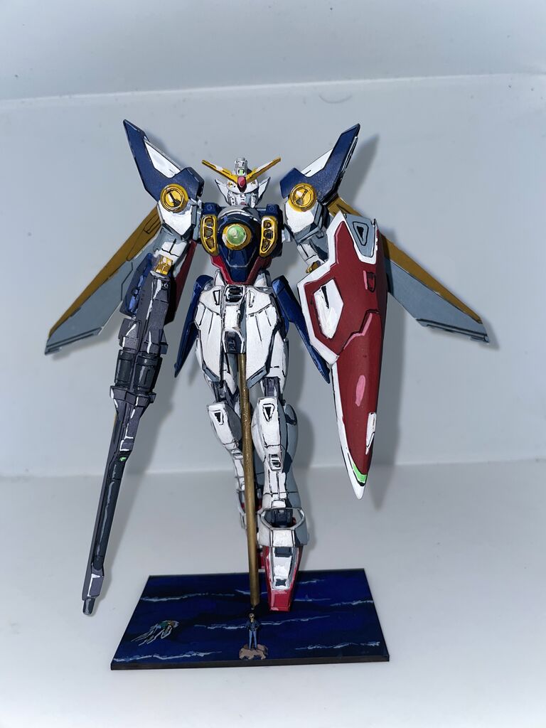 HGAC ウイングガンダム アニメ塗り、レビュー : ガジェットとホビーの