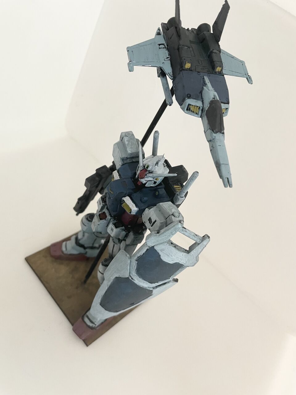 HG ゼフィランサス　全塗装　完成品 Yahoo!オークション - 【全塗装済み/完成品】 HGUC 1/144 RX