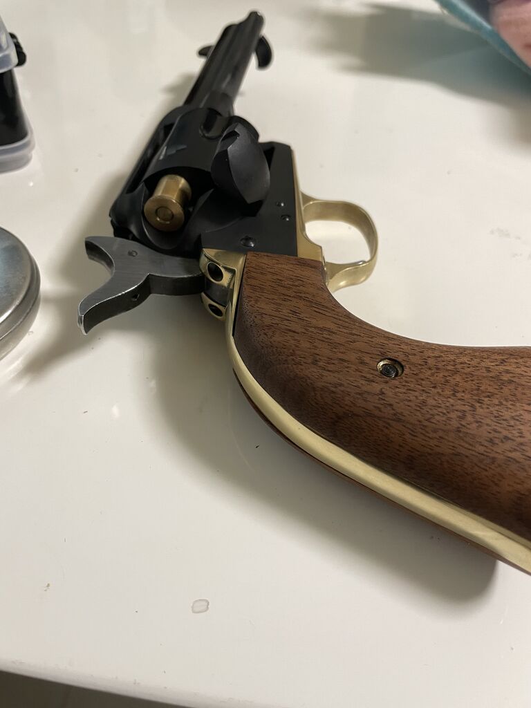 レビュー】HWS SAA.45真鍮トリガーガード、バックストラップ FDC