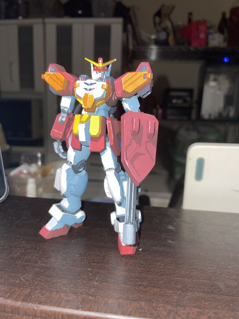 HGAC ガンダム ヘビーアームズ アニメ塗り全塗装、レビュー