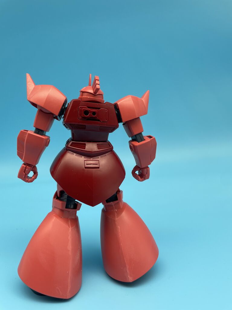 レビュー】【制作例紹介】HGUC シャア専用ゲルググ ぱち組＋筆