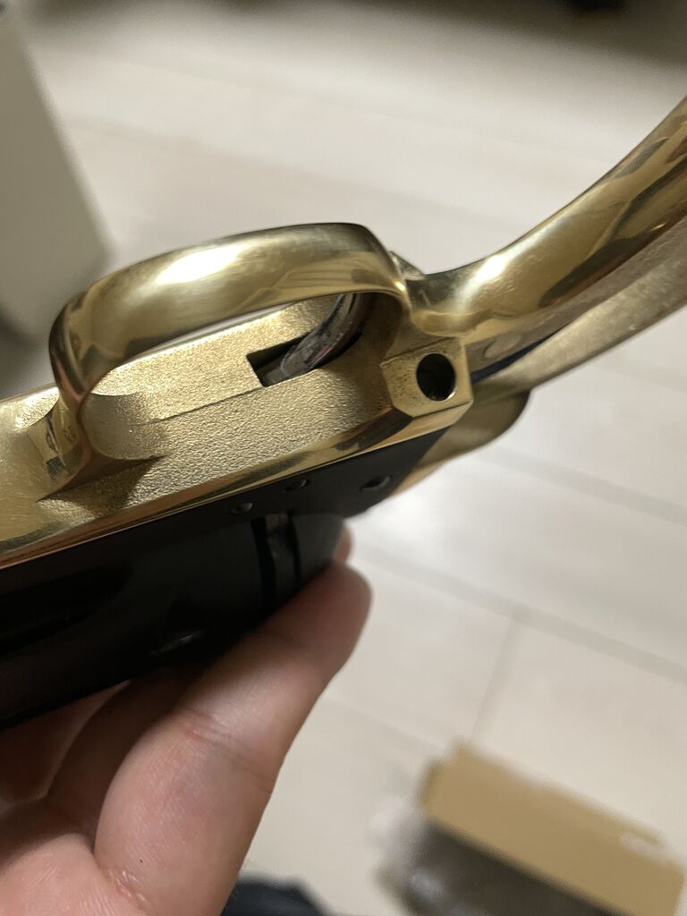 レビュー】HWS SAA.45真鍮トリガーガード、バックストラップ FDC
