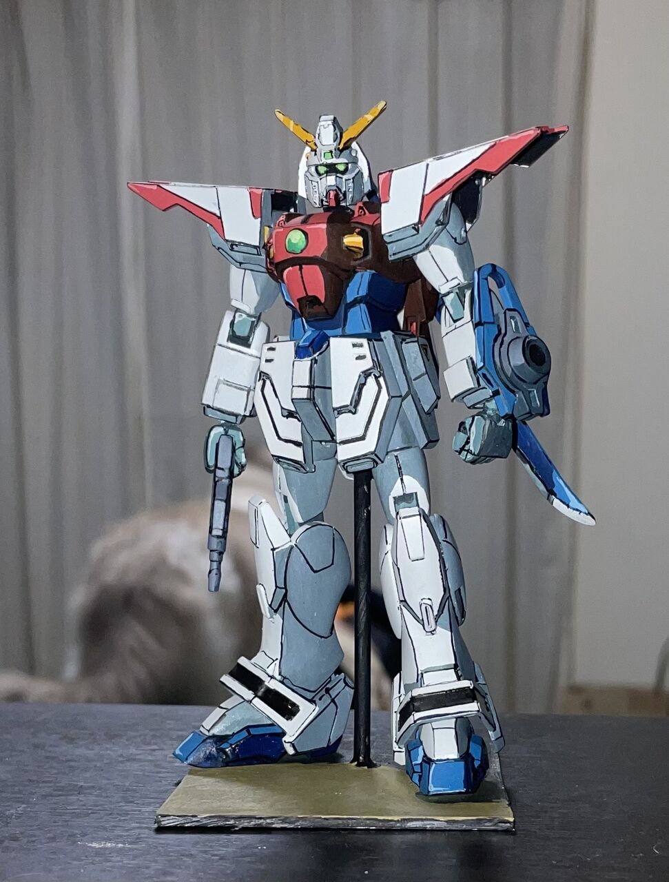 お手軽【旧キット改造】 機動武闘伝 Gガンダム 旧1/144
