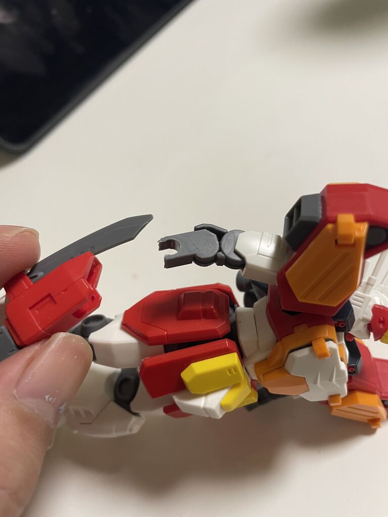HGAC ガンダム ヘビーアームズ アニメ塗り全塗装、レビュー