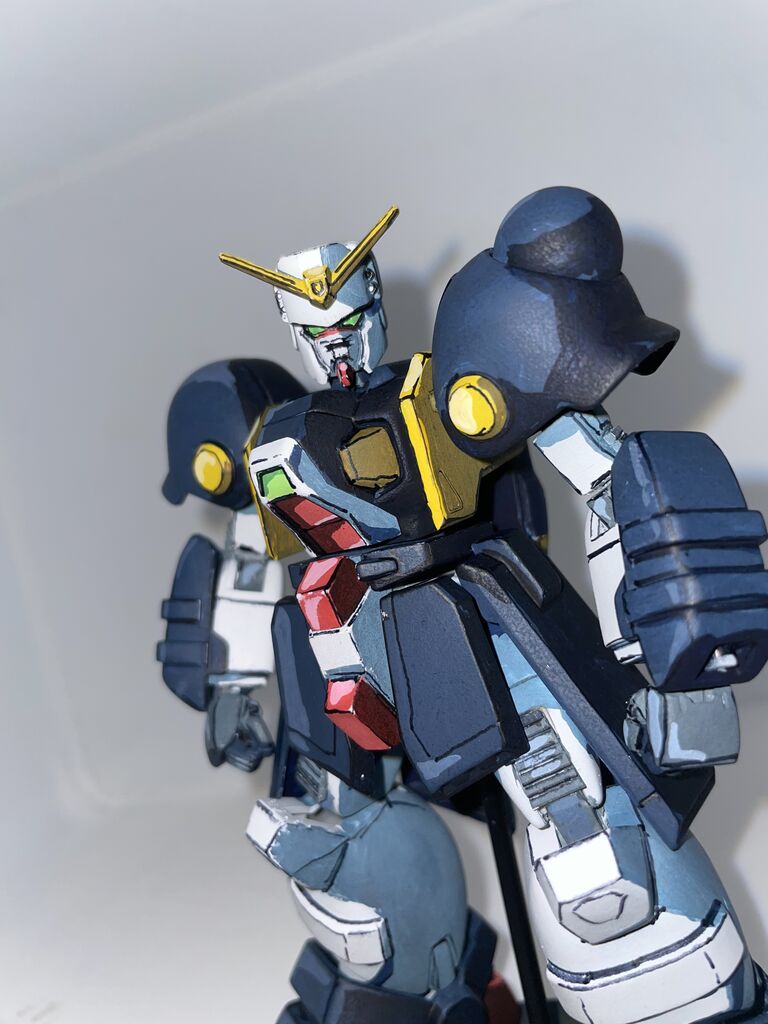 お手軽【旧キット改造】 機動武闘伝 Gガンダム ボルトガンダム