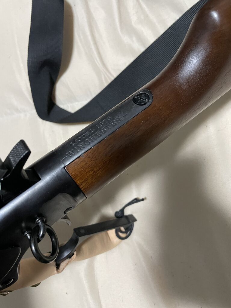 KTWウィンチェスター1873 木製ストック＆先台 レビュー】KTW ウィンチェスター M1873 カービン 再販品＋ウッド