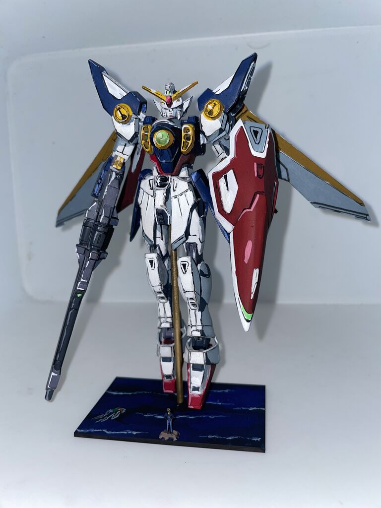 HGAC ウイングガンダム アニメ塗り、レビュー : ガジェットとホビーの