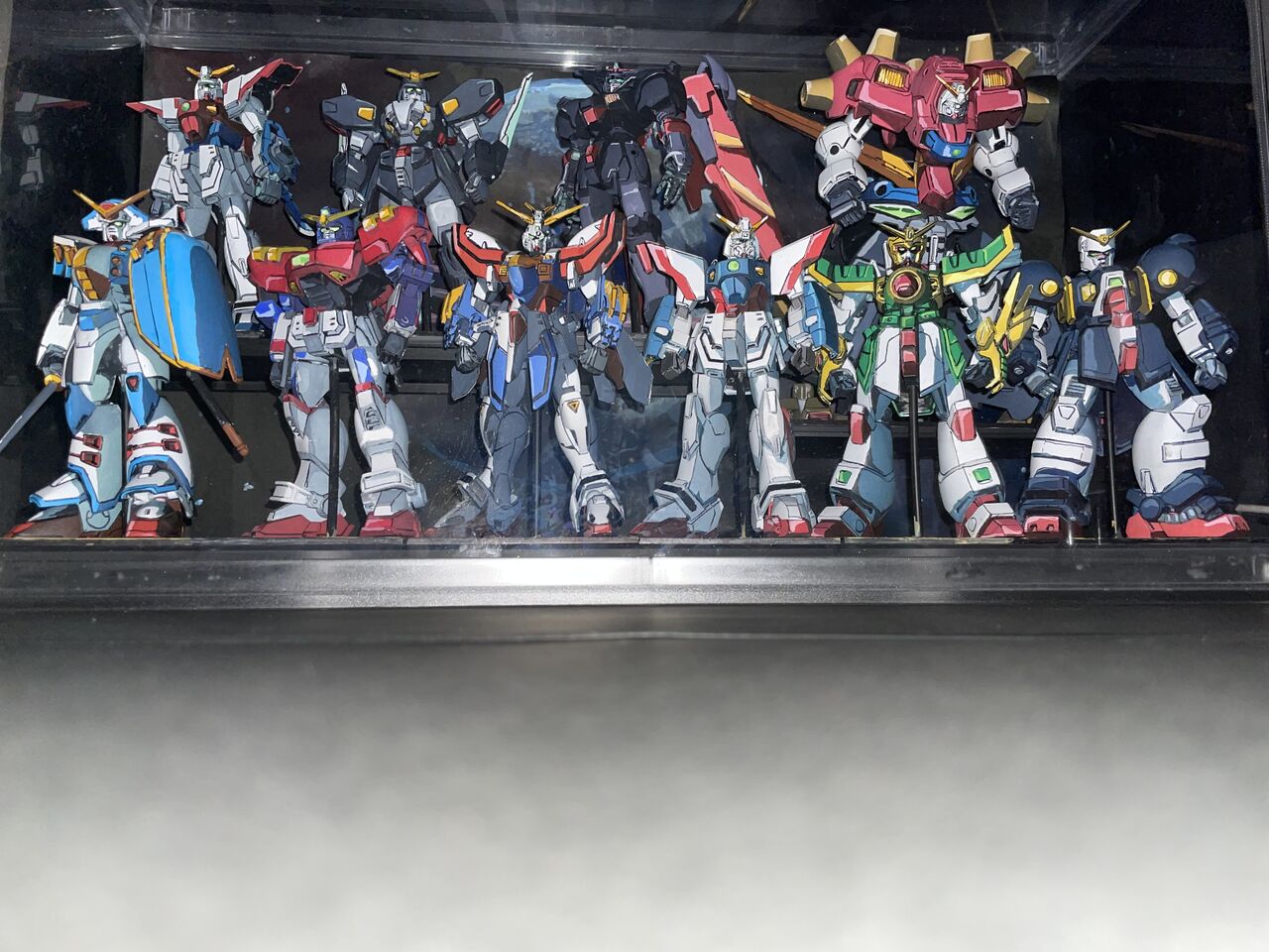 お手軽【旧キット改造】 機動武闘伝 Gガンダム 旧1/144 コンプリート編