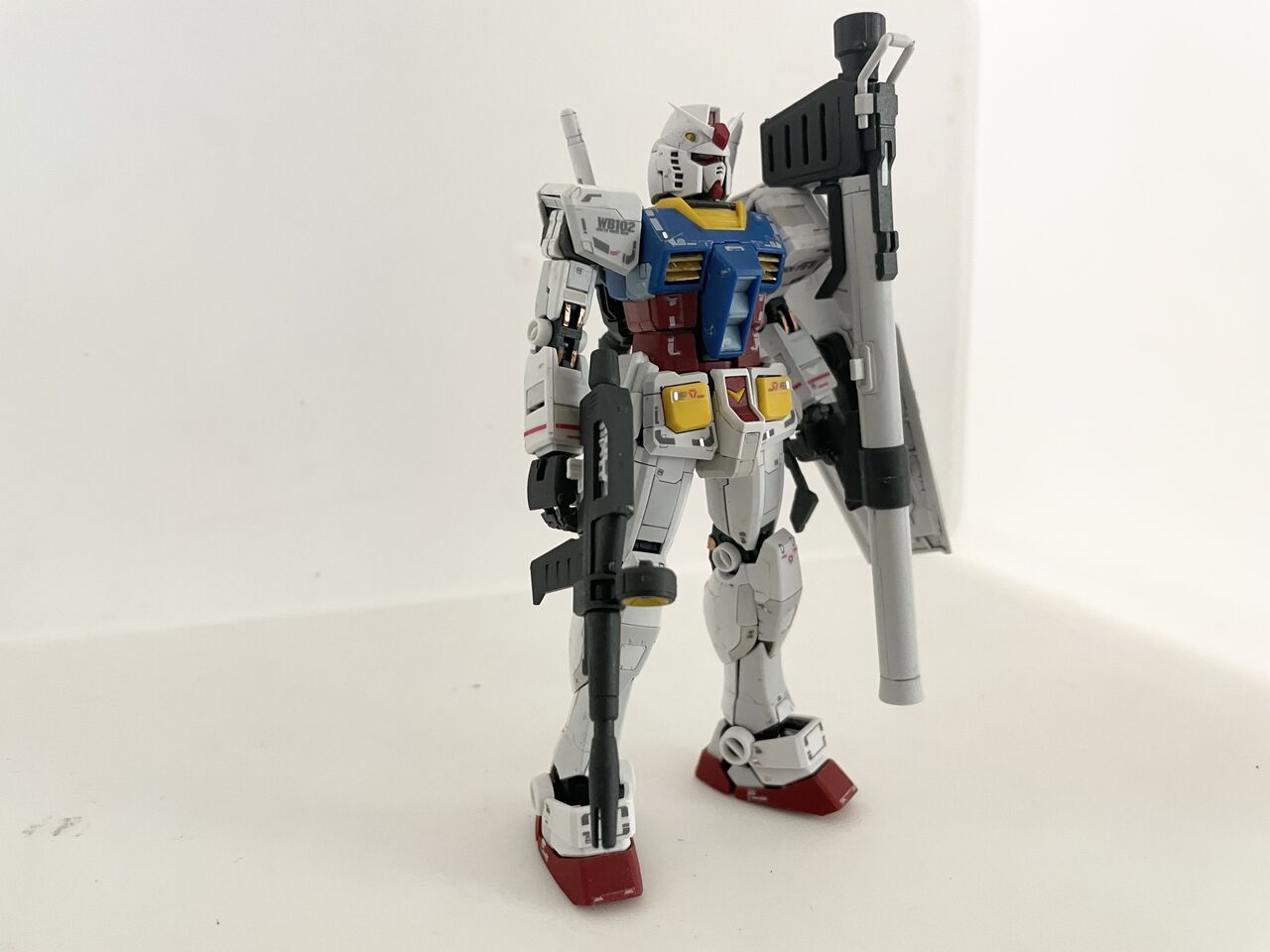 レビュー】RG RX-78-2 ガンダム 簡単仕上げ、簡単レビュー 