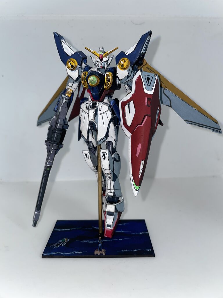 HGAC ウイングガンダム アニメ塗り、レビュー : ガジェットとホビーの